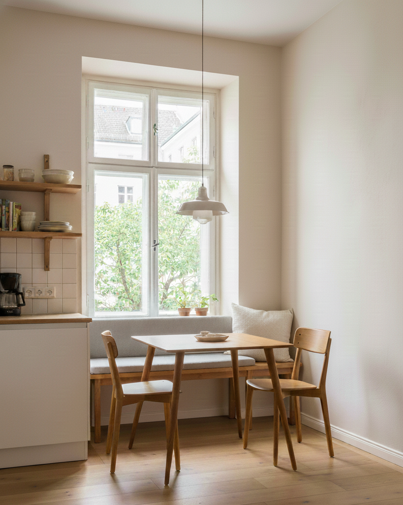 Kleiner Küchentisch in Küchennische_Schweiz